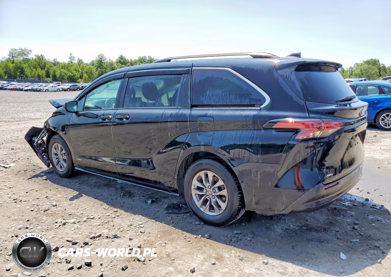 2021 Toyota Sienna Le VIN:5TDKSKFC2MS039174 - 2