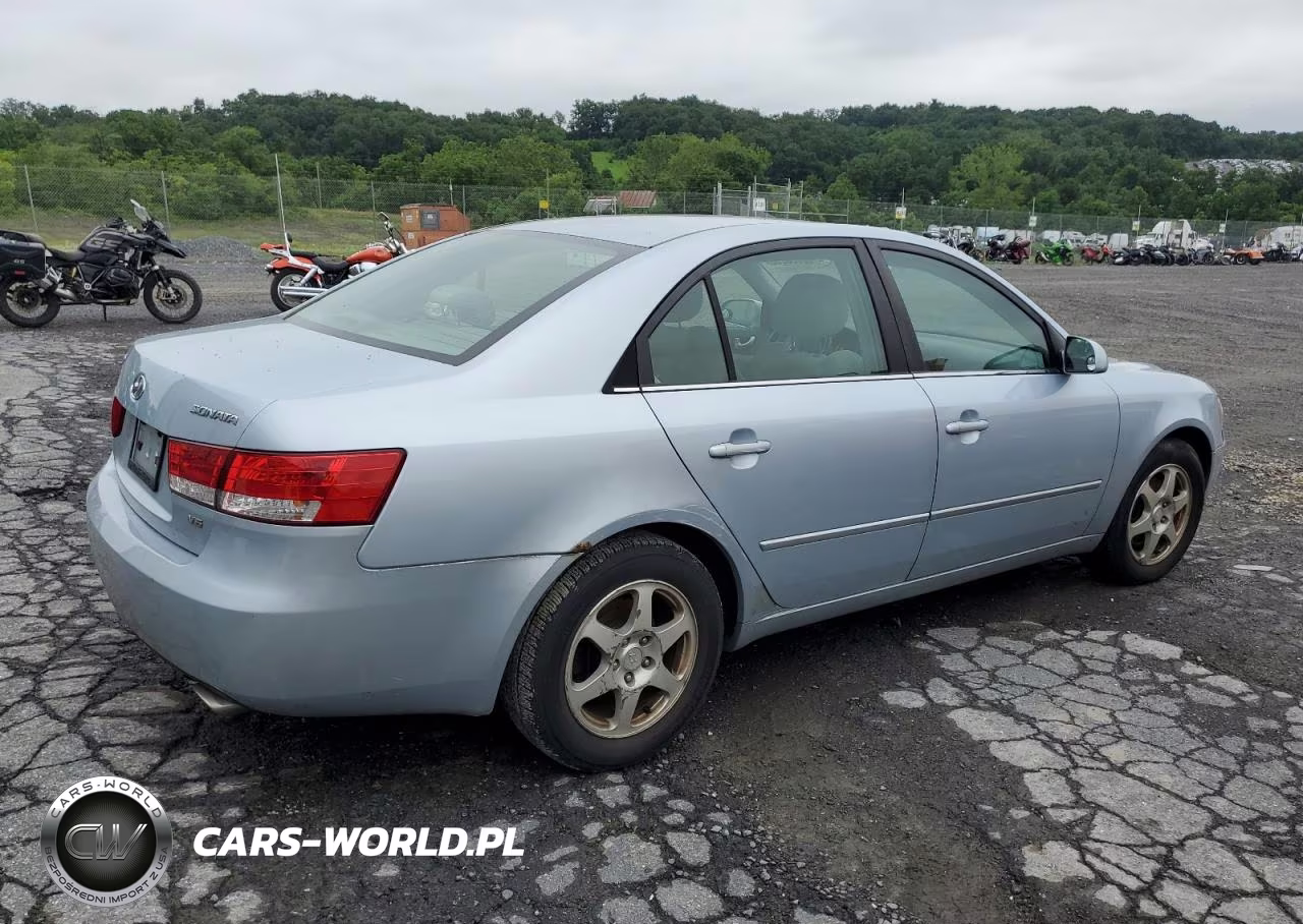 2006 Hyundai Sonata Gls VIN:5NPEU46F86H075859 - 3