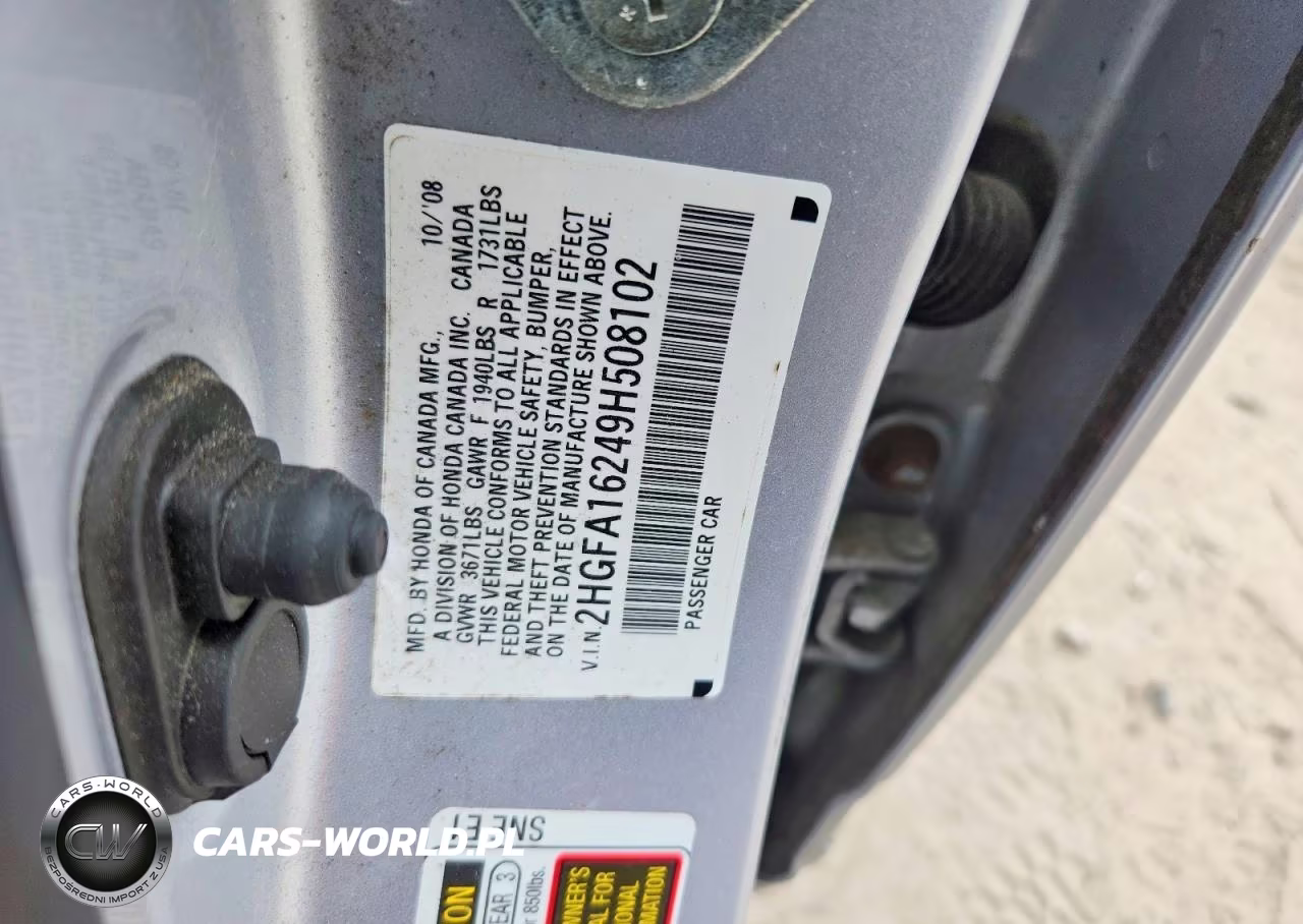2009 Honda Civic Dx VIN:2HGFA16249H508102 - 12