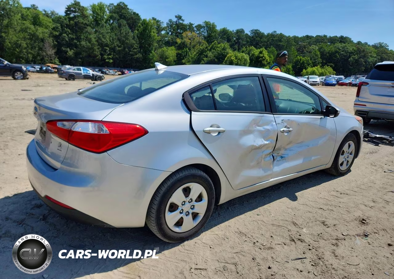 2014 Kia Forte Lx VIN:KNAFK4A62E5066829 - 3