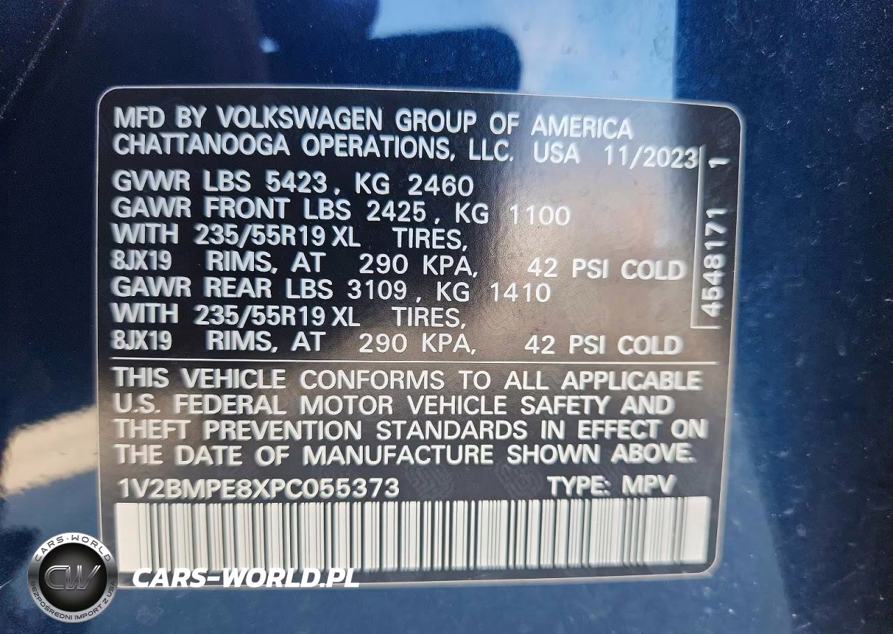 2023 Volkswagen Id.4 VIN:1V2BMPE8XPC055373 - 13