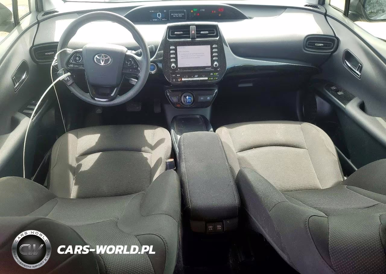 2021 Toyota Prius L Eco VIN:JTDKAMFUXM3126958 - 8