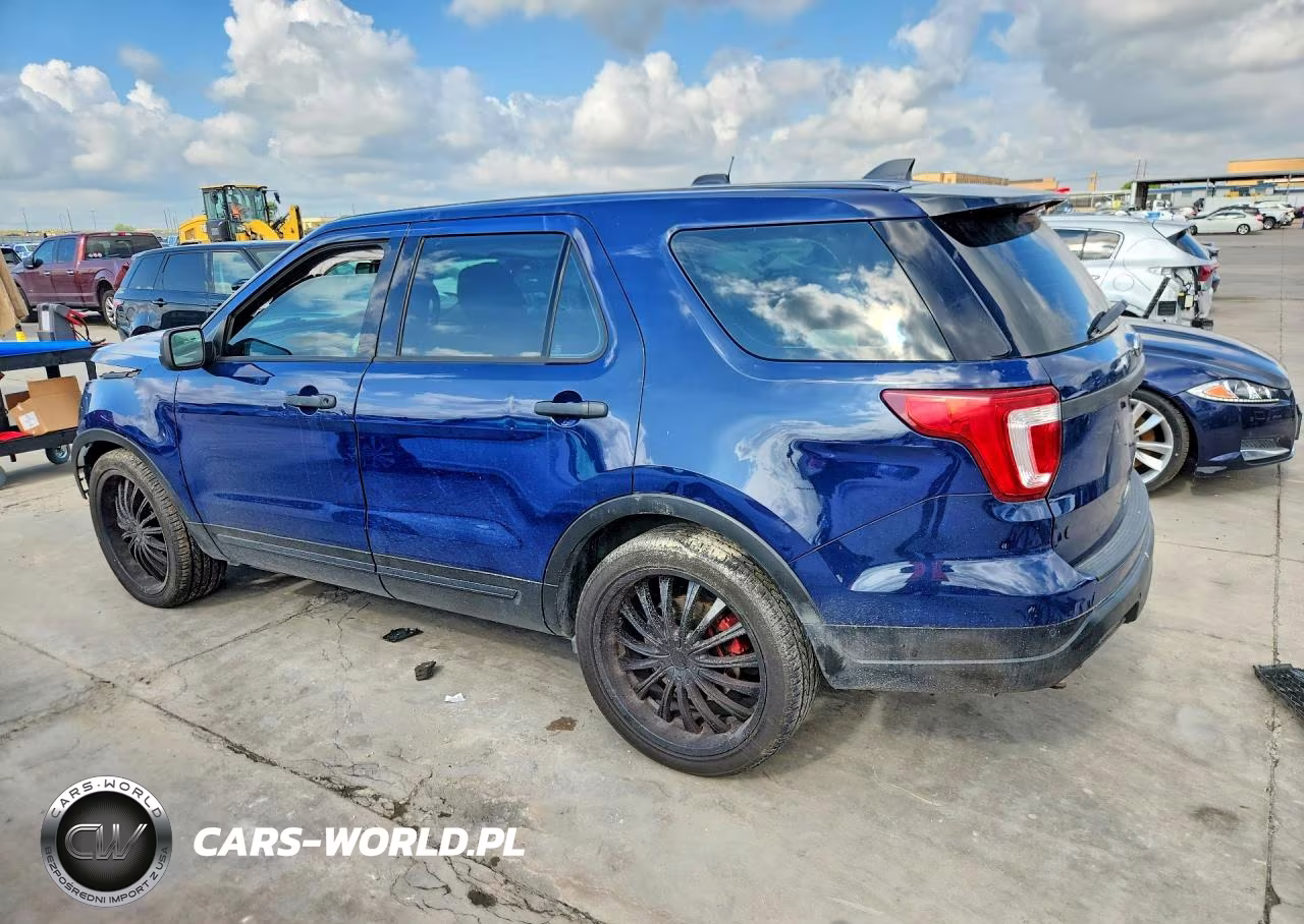2019 Ford Explorer Police Interceptor VIN:1FM5K8AR2KGA79110 - 2