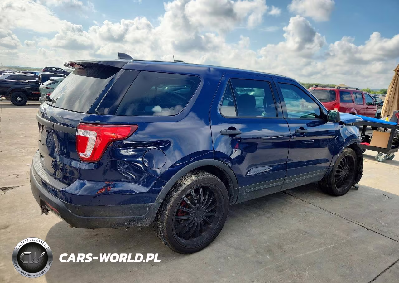 2019 Ford Explorer Police Interceptor VIN:1FM5K8AR2KGA79110 - 3