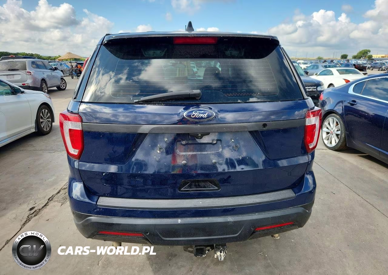 2019 Ford Explorer Police Interceptor VIN:1FM5K8AR2KGA79110 - 6
