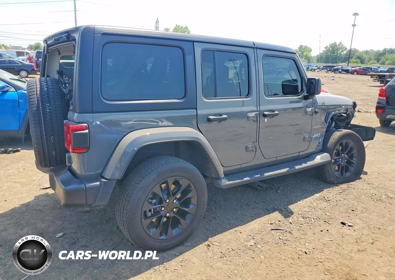 2022 Jeep Wrangler Unlimited Sahara 4Xe VIN:1C4JJXP67NW276247 - 3