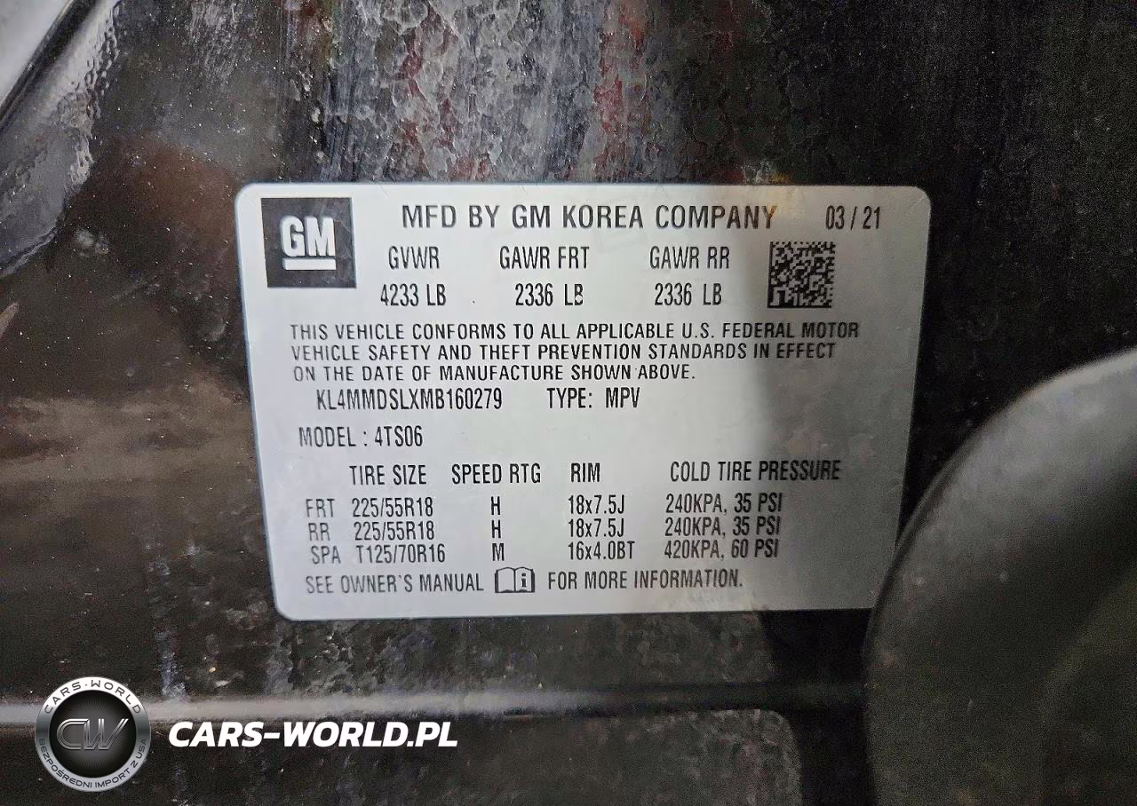 2021 Buick Encore Gx Select VIN:KL4MMDSLXMB160279 - 12