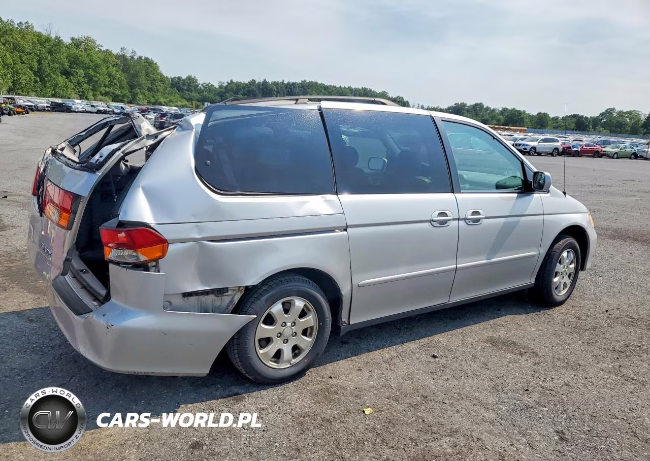 2002 Honda Odyssey Exl VIN:2HKRL18782H576267 - 3