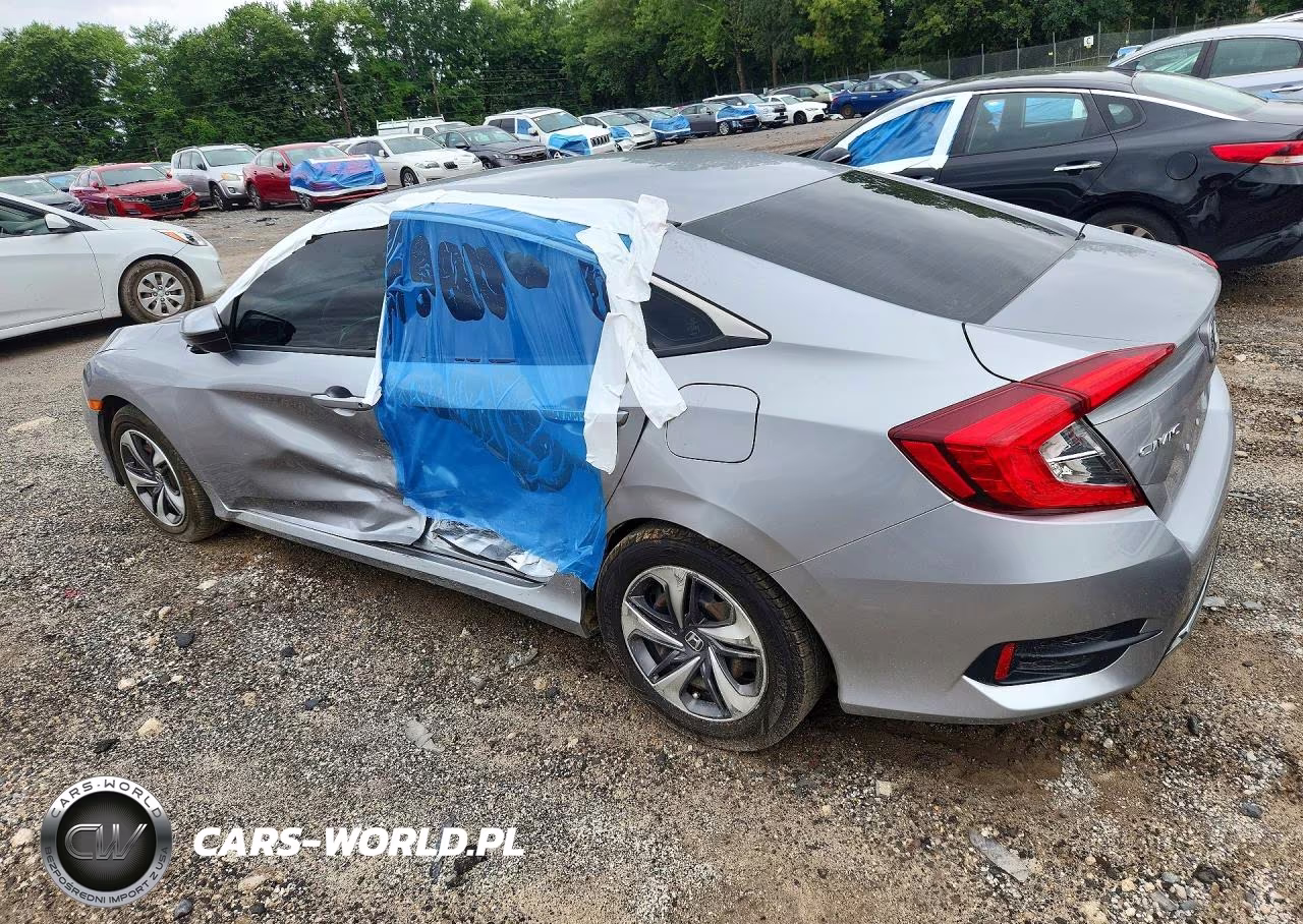 2021 Honda Civic Lx VIN:2HGFC2F69MH540183 - 2