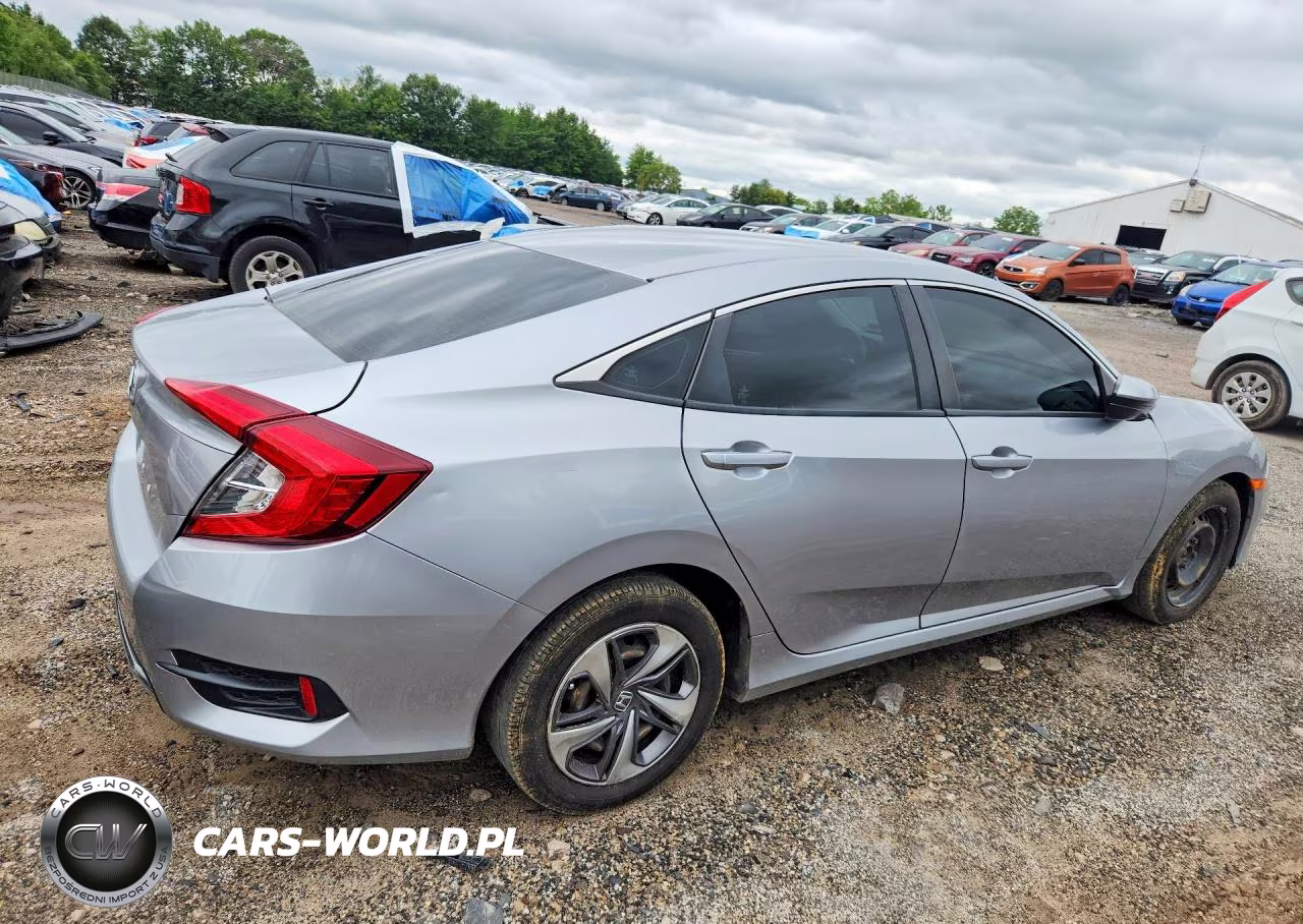 2021 Honda Civic Lx VIN:2HGFC2F69MH540183 - 3