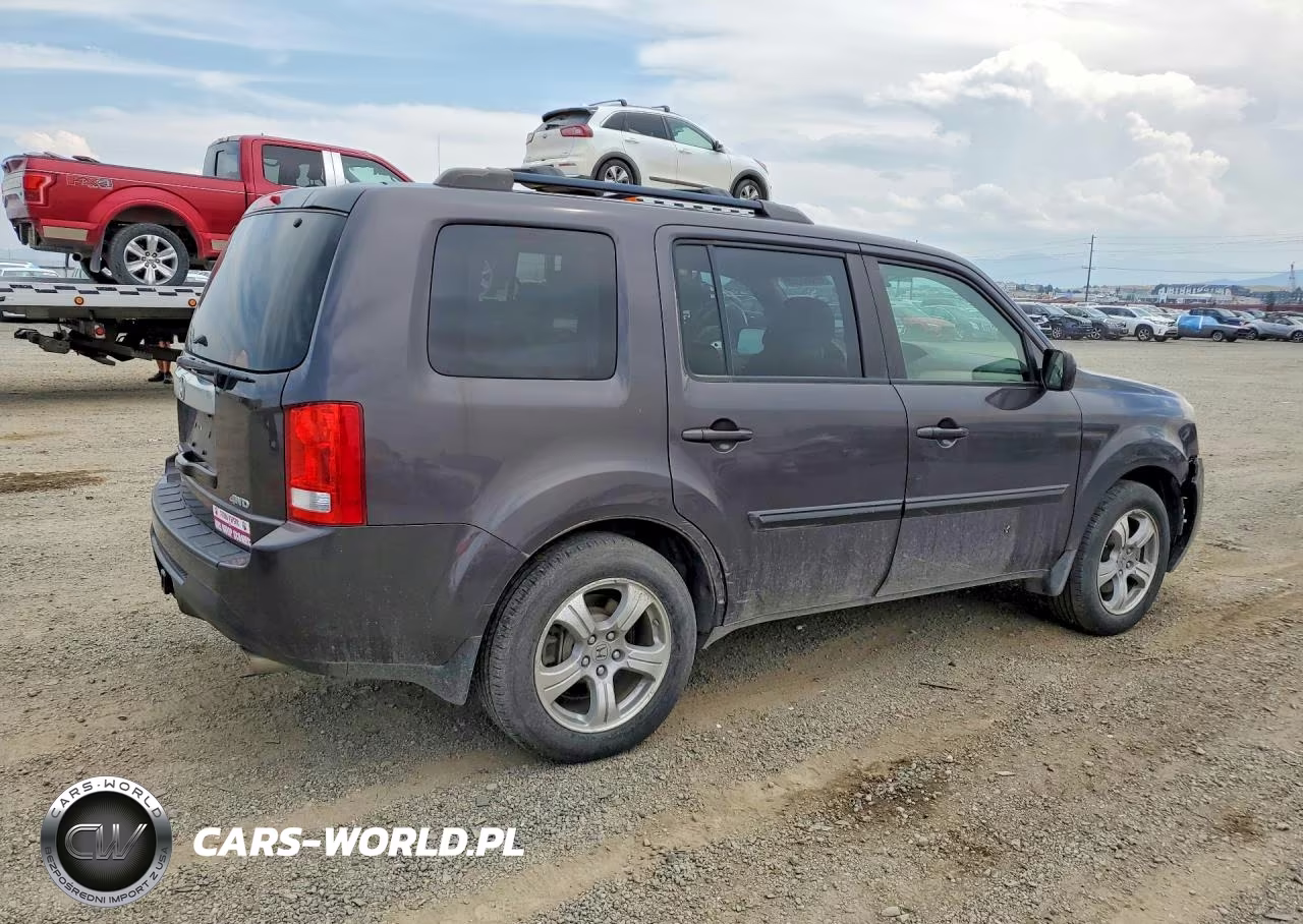 2013 Honda Pilot Exl VIN:5FNYF4H55DB031390 - 3