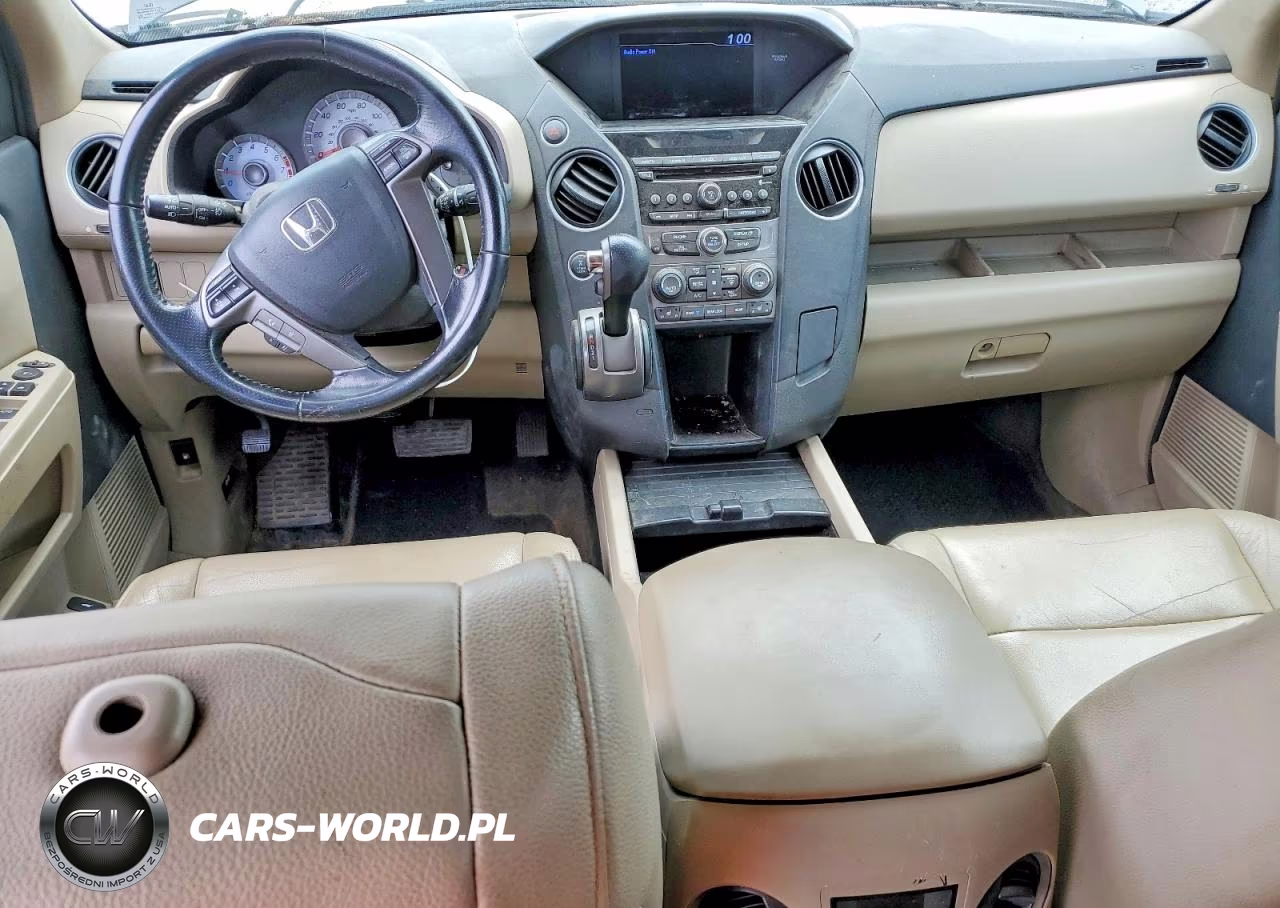 2013 Honda Pilot Exl VIN:5FNYF4H55DB031390 - 8