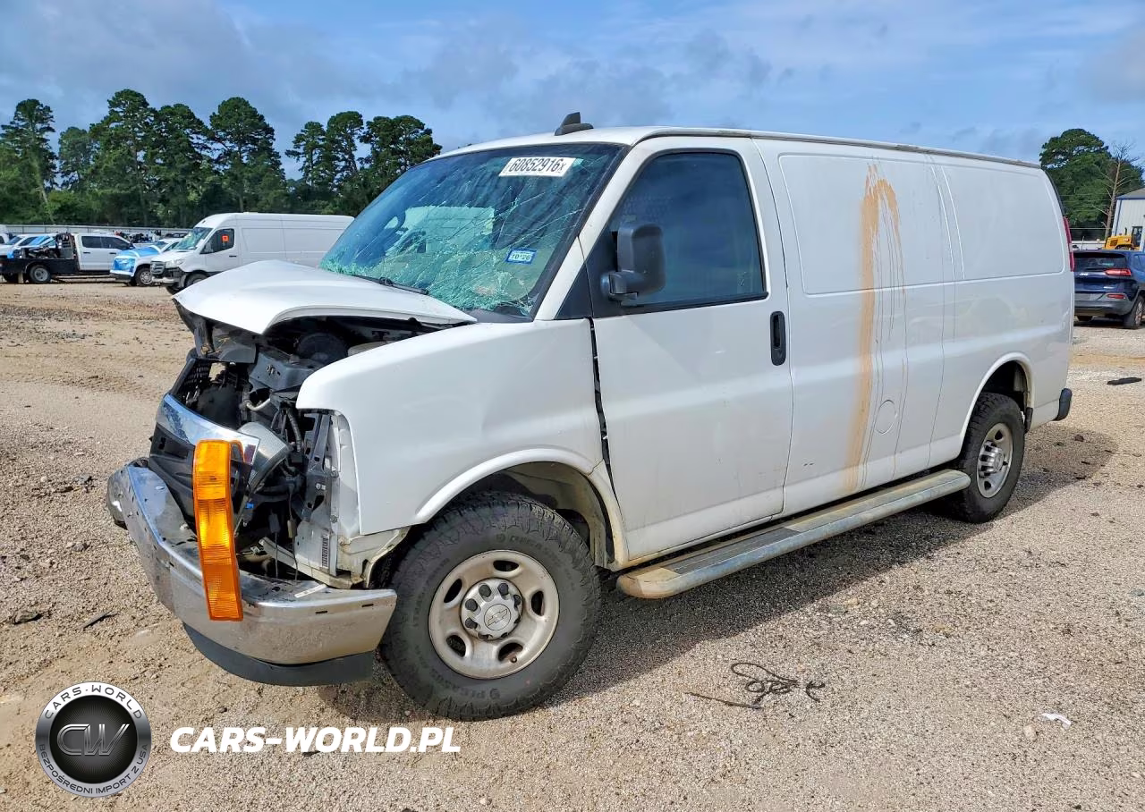 2019 Chevrolet Express 2500 Cargo Delivery Van VIN:1GCWGAFG2K1296393 - 1