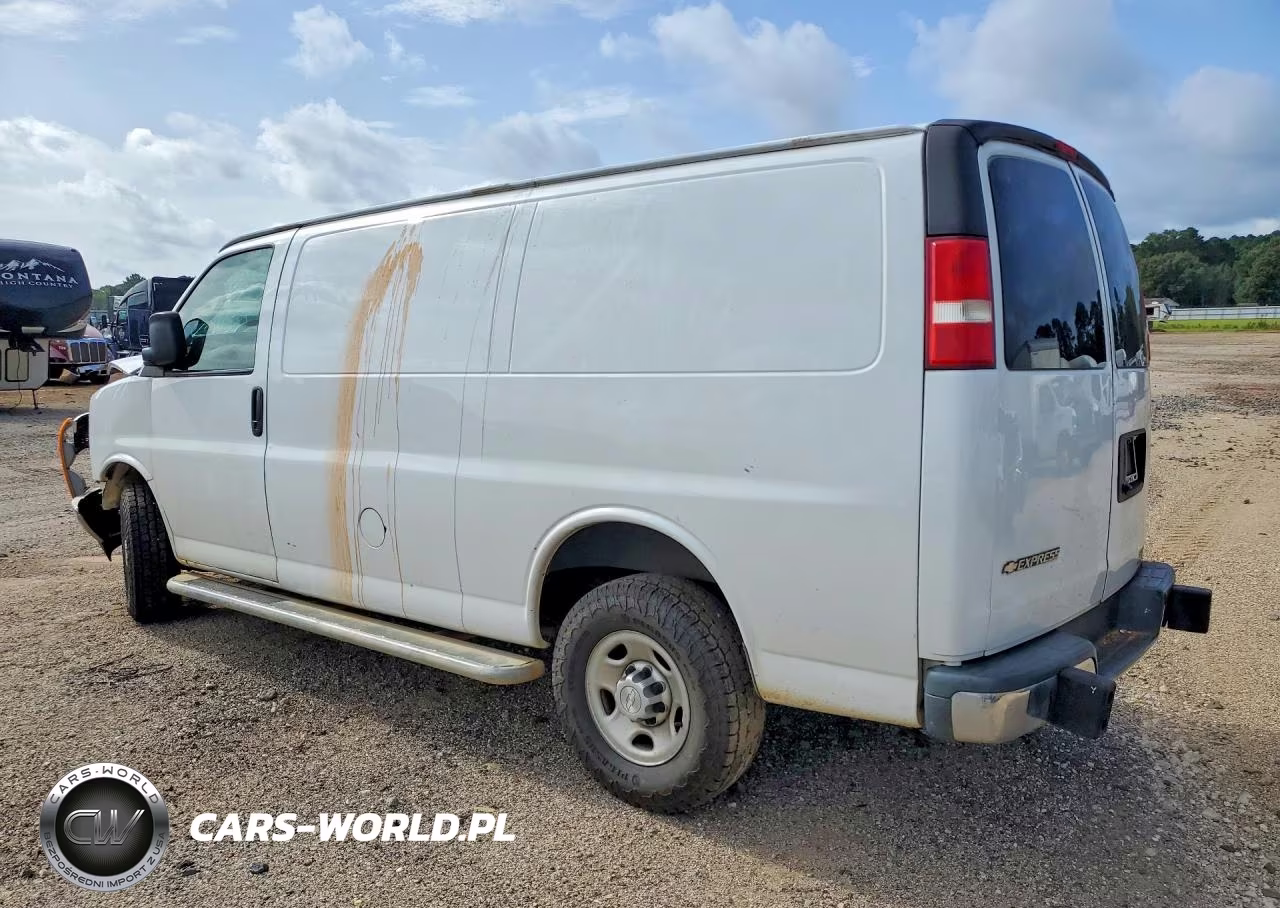 2019 Chevrolet Express 2500 Cargo Delivery Van VIN:1GCWGAFG2K1296393 - 2