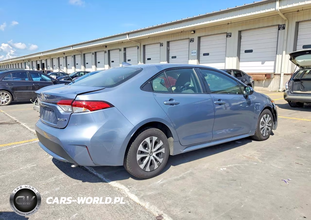 2021 Toyota Corolla Le VIN:JTDEAMDEXMJ027318 - 3