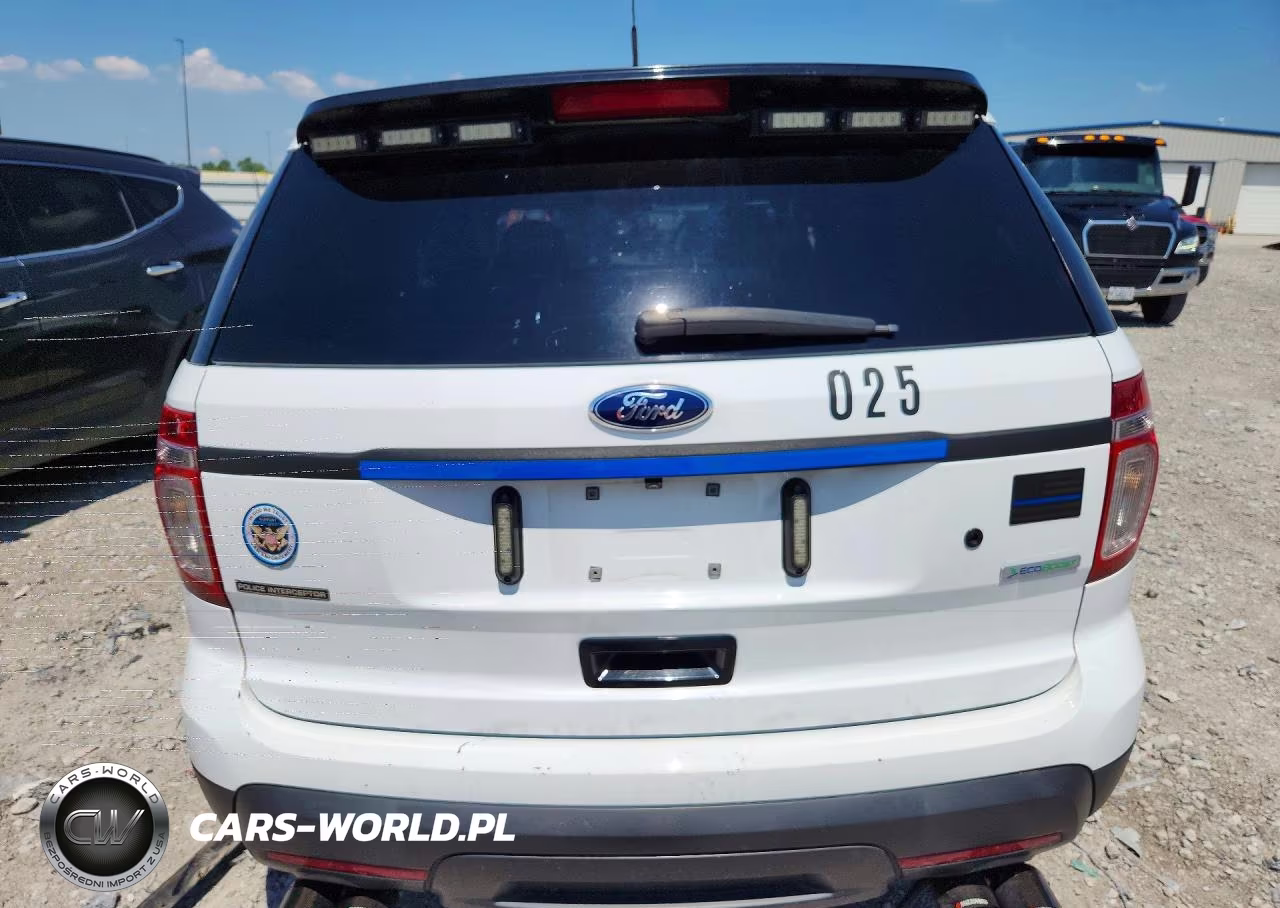 2015 Ford Explorer Police Interceptor VIN:1FM5K8AT8FGA88282 - 6