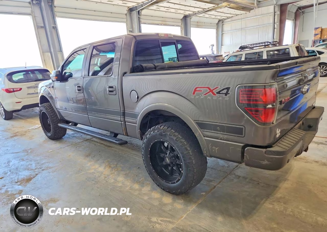 2012 Ford F150 Supercrew VIN:1FTFW1ET8CFB25623 - 2