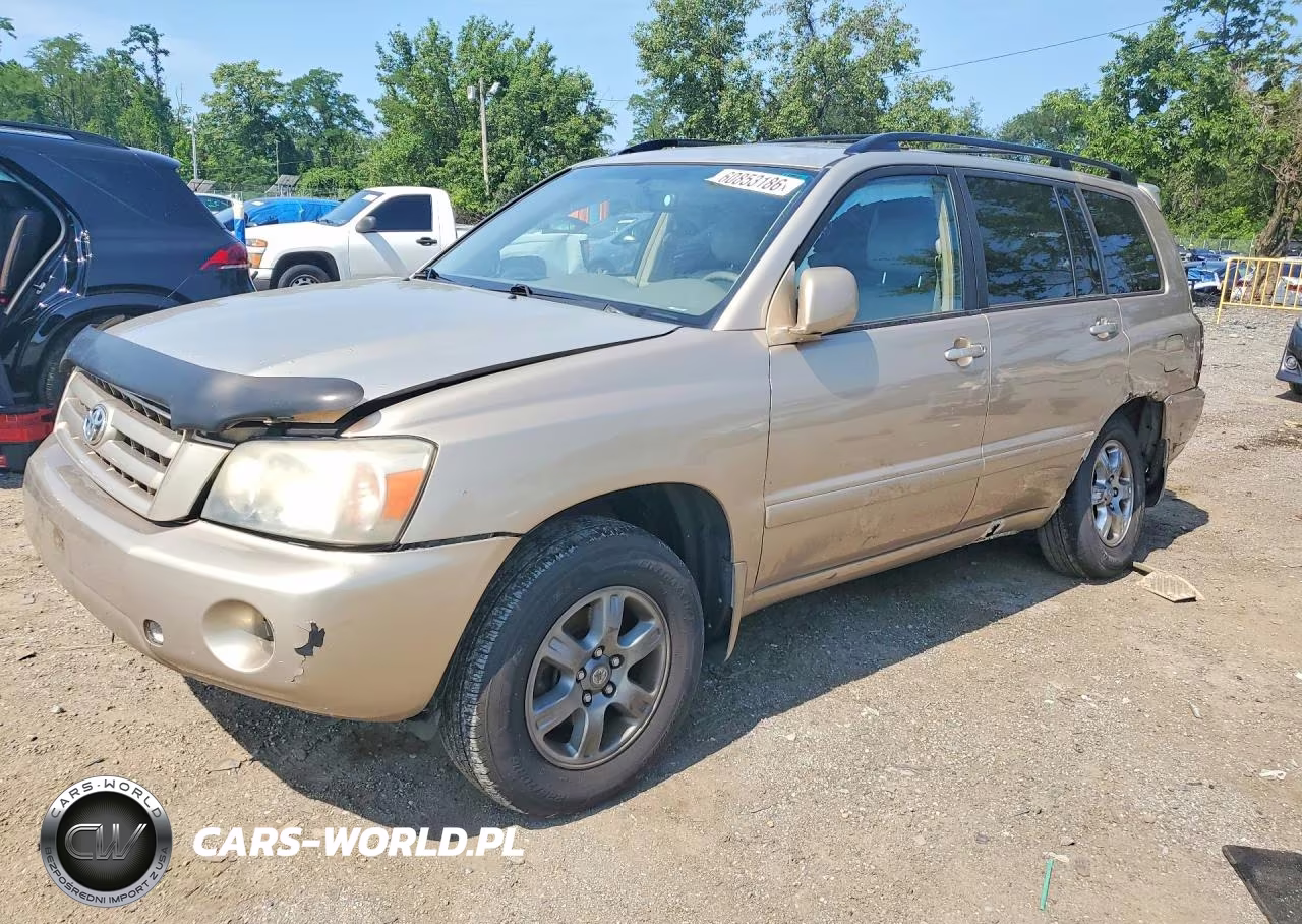 2007 Toyota Highlander Base – zdjęcie 1 z 12