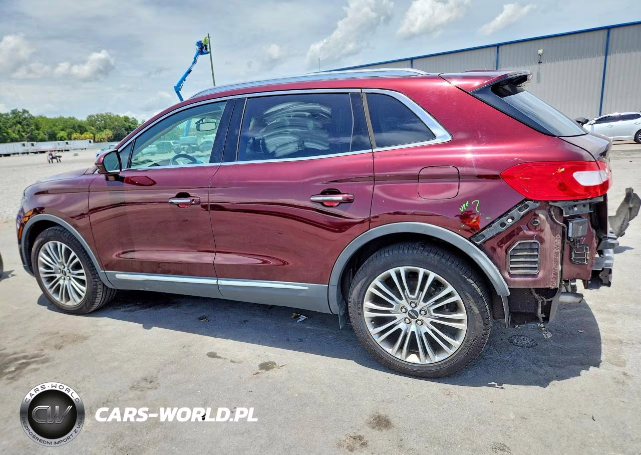 2017 Lincoln Mkx Reserve VIN:2LMPJ6LR1HBL44312 - 2