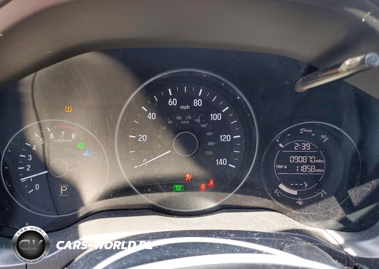 2019 Honda Hr-V Lx VIN:3CZRU6H37KG717615 - 9