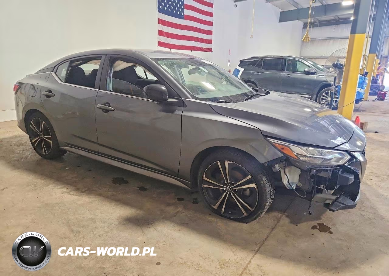 2022 Nissan Sentra Sr VIN:3N1AB8DV8NY241744 - 4