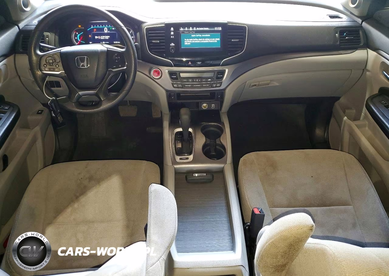 2020 Honda Pilot Ex VIN:5FNYF5H3XLB001661 - 8