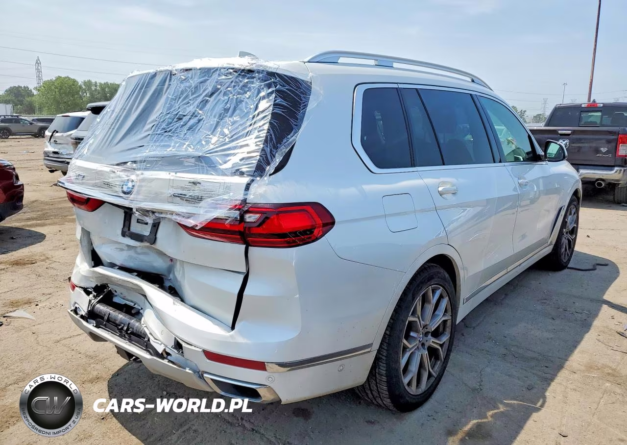 2021 BMW X7 xDrive40I VIN:5UXCW2C07M9E24720 - 3