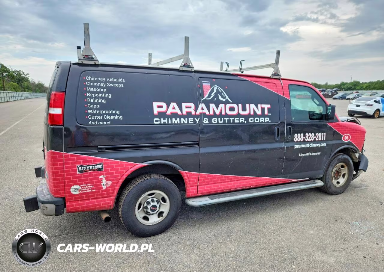 2018 GMC Savana 2500 Delivery Van VIN:1GTW7AFG6J1909856 - 3