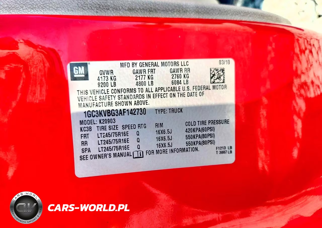 2010 Chevrolet Silverado K2500 Heavy Duty VIN:1GC3KVBG3AF142730 - 12