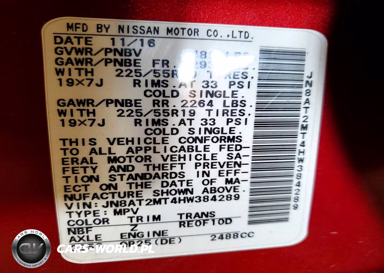 2017 Nissan Rogue Sl VIN:JN8AT2MT4HW384289 - 13