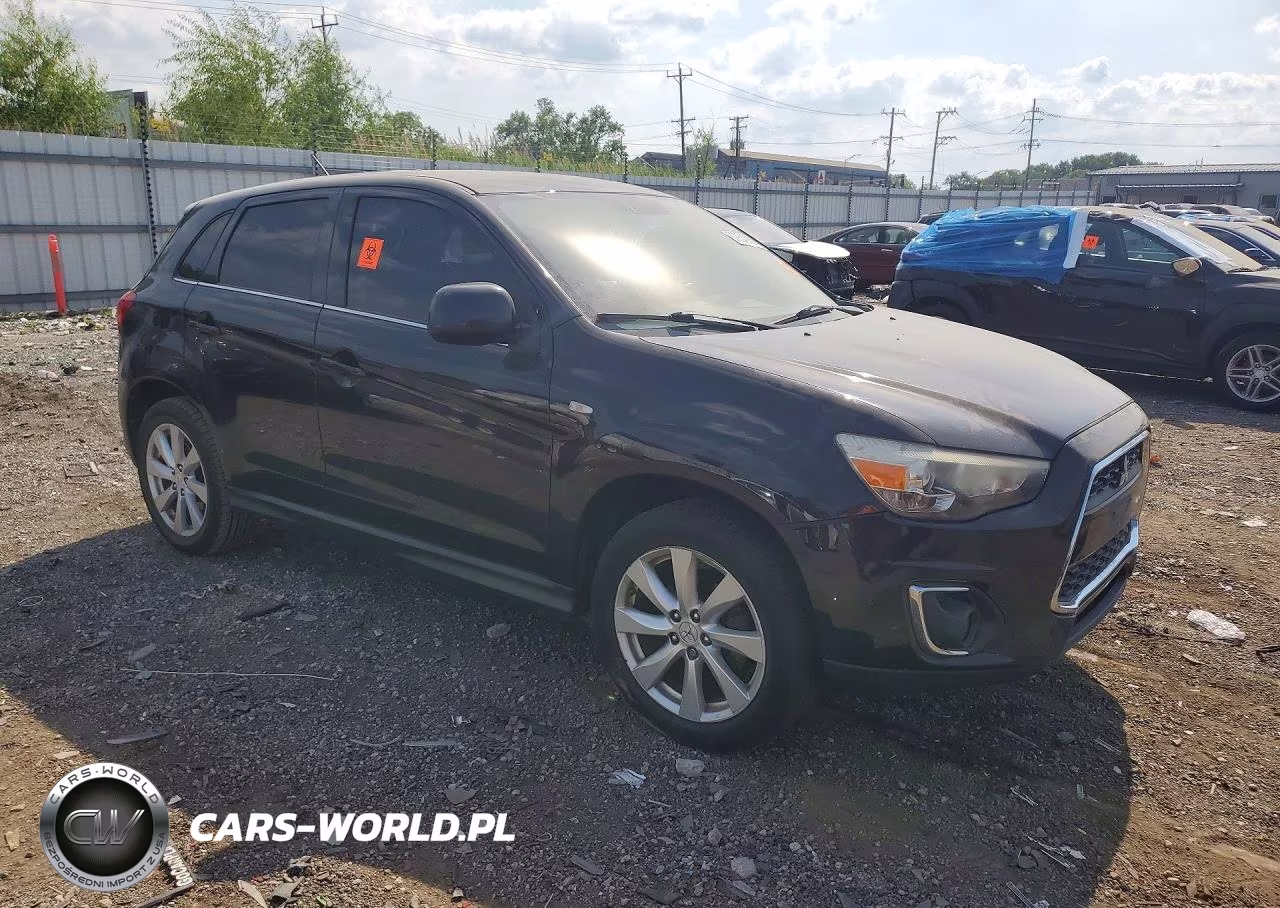 2014 Mitsubishi Outlander Sport Se VIN:4A4AR4AUXEE022190 - 4