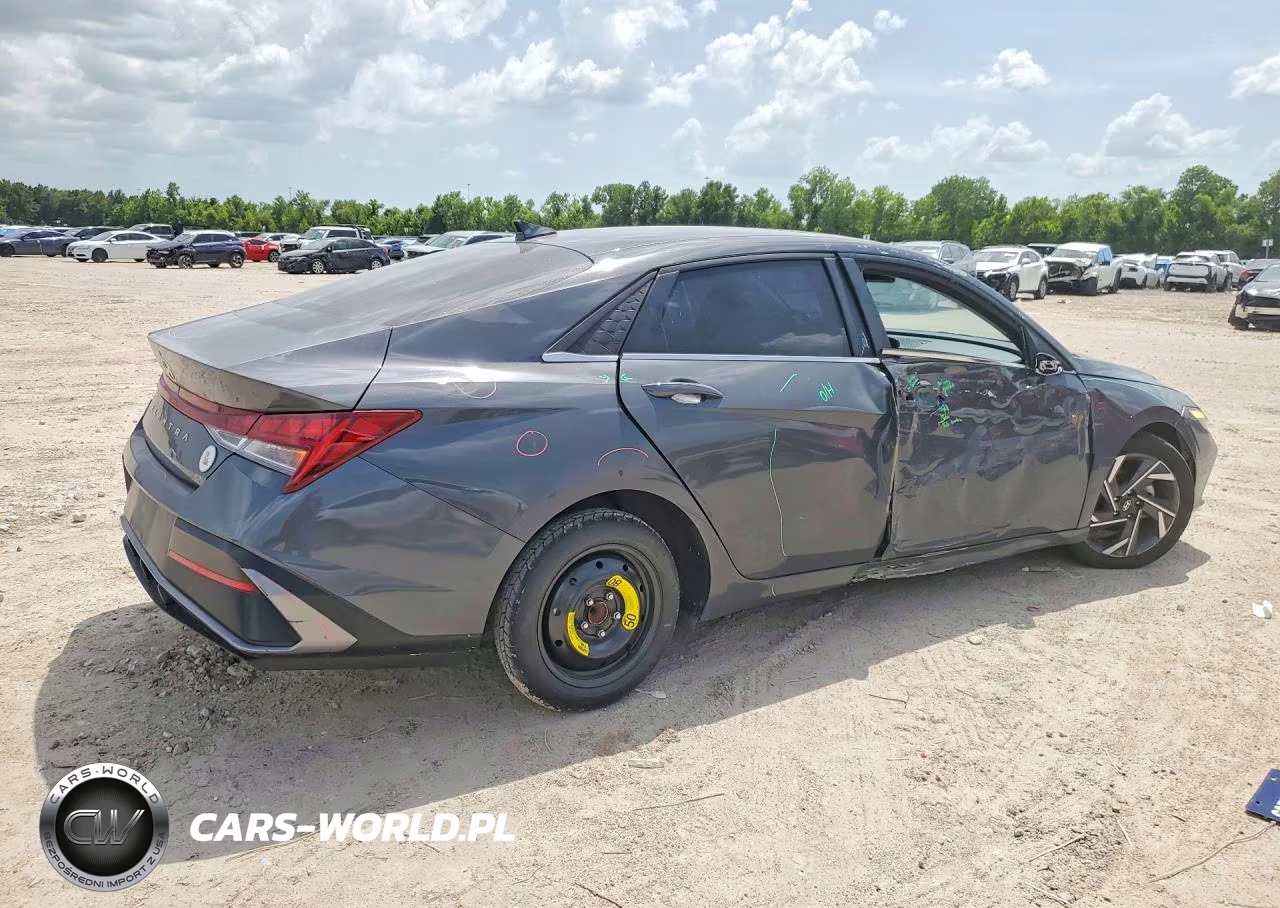 2024 Hyundai Elantra Sel VIN:KMHLS4DG4RU646245 - 3