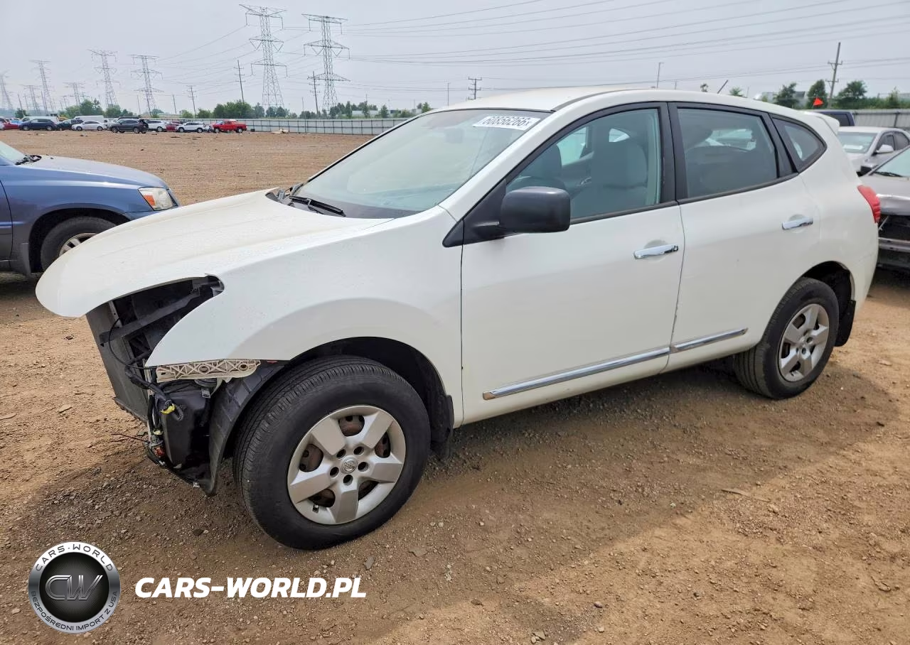 2013 Nissan Rogue S VIN:JN8AS5MV2DW623659 - 1