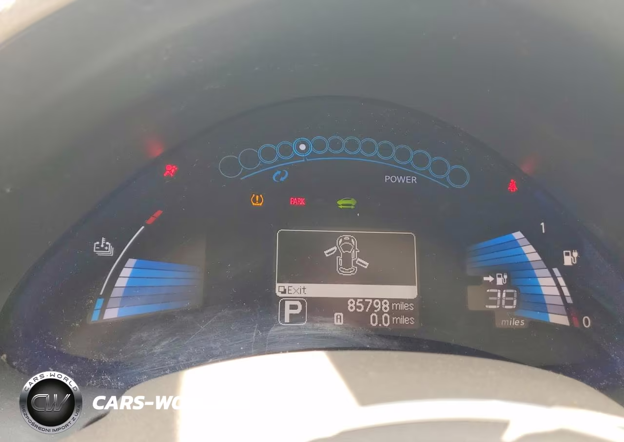 2012 Nissan Leaf Sv VIN:JN1AZ0CP8CT021459 - 9
