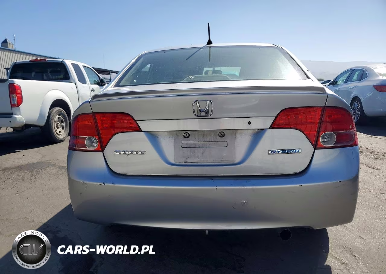 2006 Honda Civic Hybrid VIN:JHMFA36246S016862 - 6
