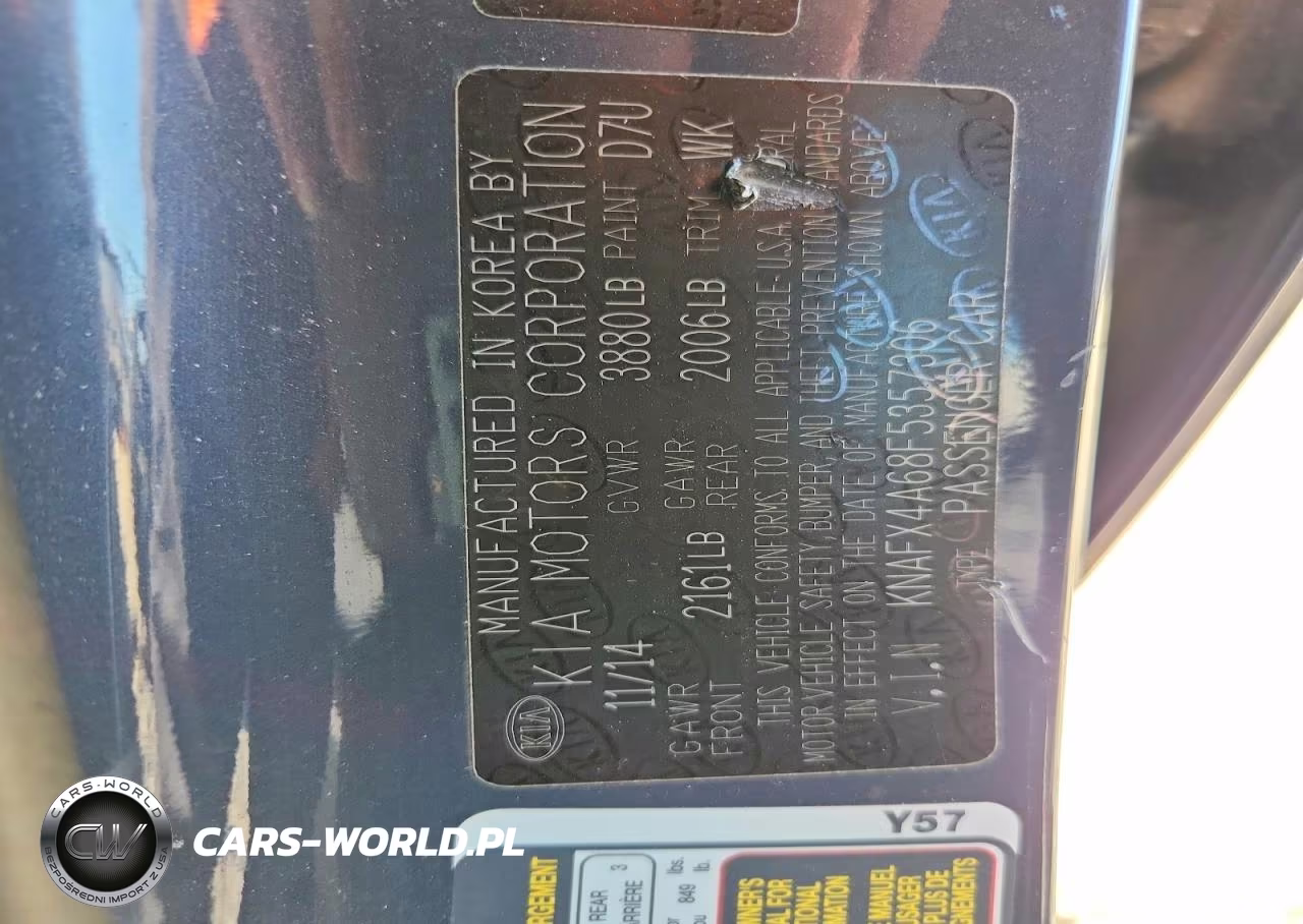 2015 Kia Forte Lx VIN:KNAFX4A68F5357306 - 12