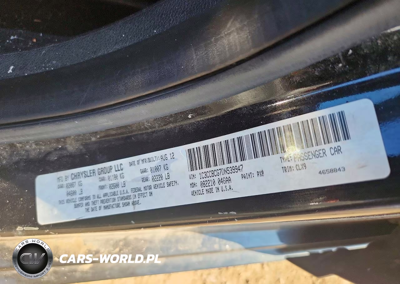 2013 Chrysler 200 Limited VIN:1C3CCBCG7DN539947 - 12
