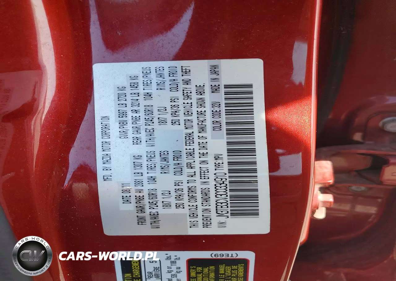 2012 Mazda Cx-9 VIN:JM3TB3CV3C0334910 - 13