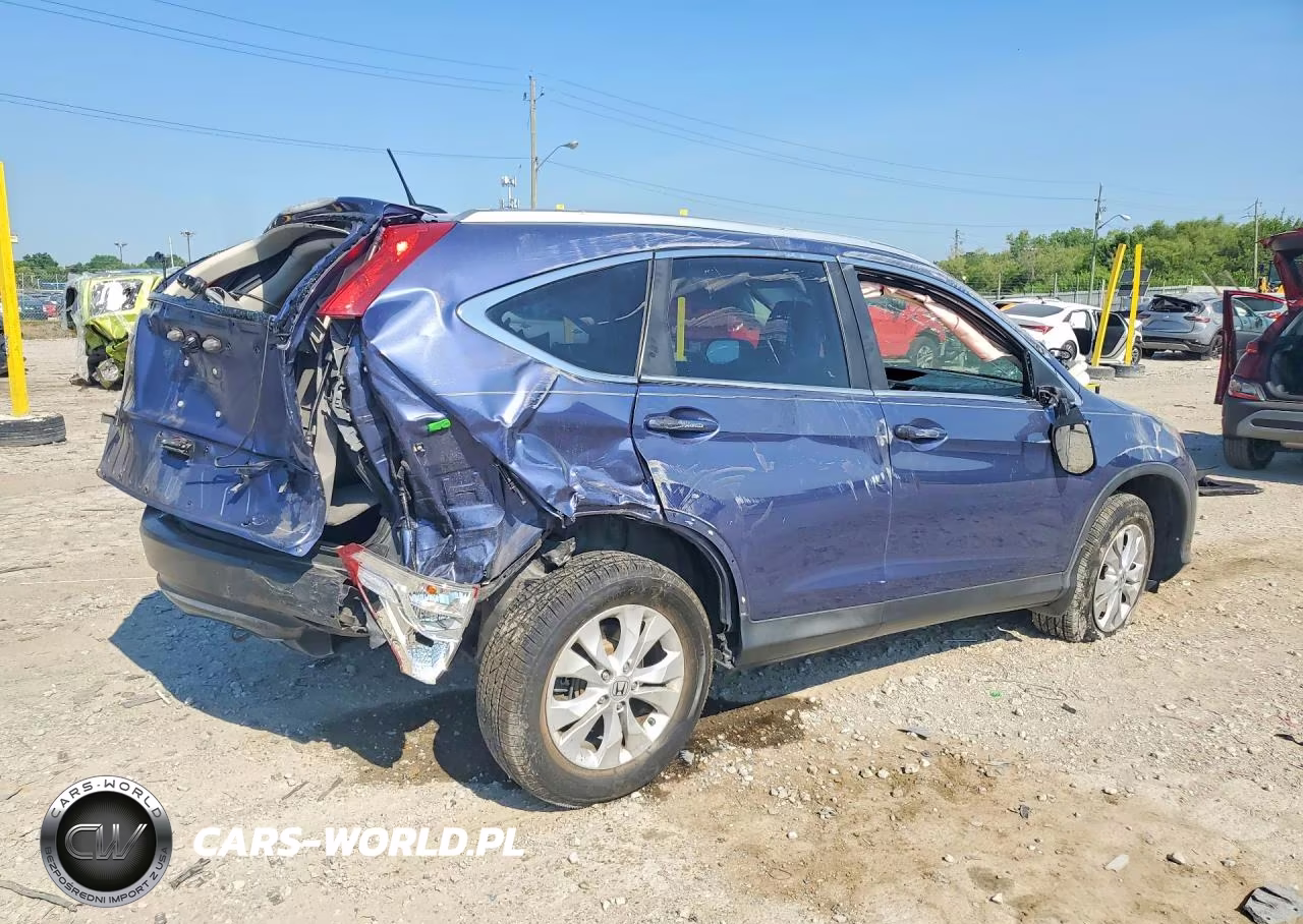 2014 Honda Cr-V Exl VIN:2HKRM4H76EH705268 - 3