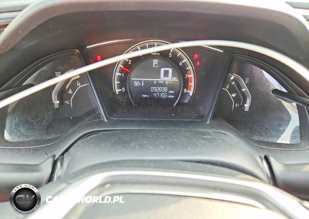 2016 Honda Civic Lx VIN:2HGFC2F53GH530065 - 9