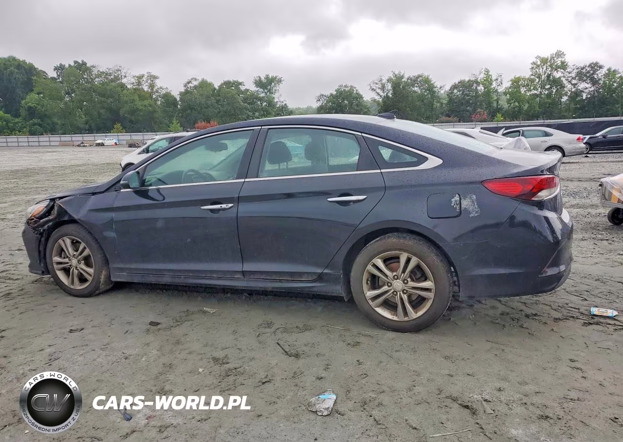 2018 Hyundai Sonata Sel VIN:5NPE34AF1JH688182 - 2