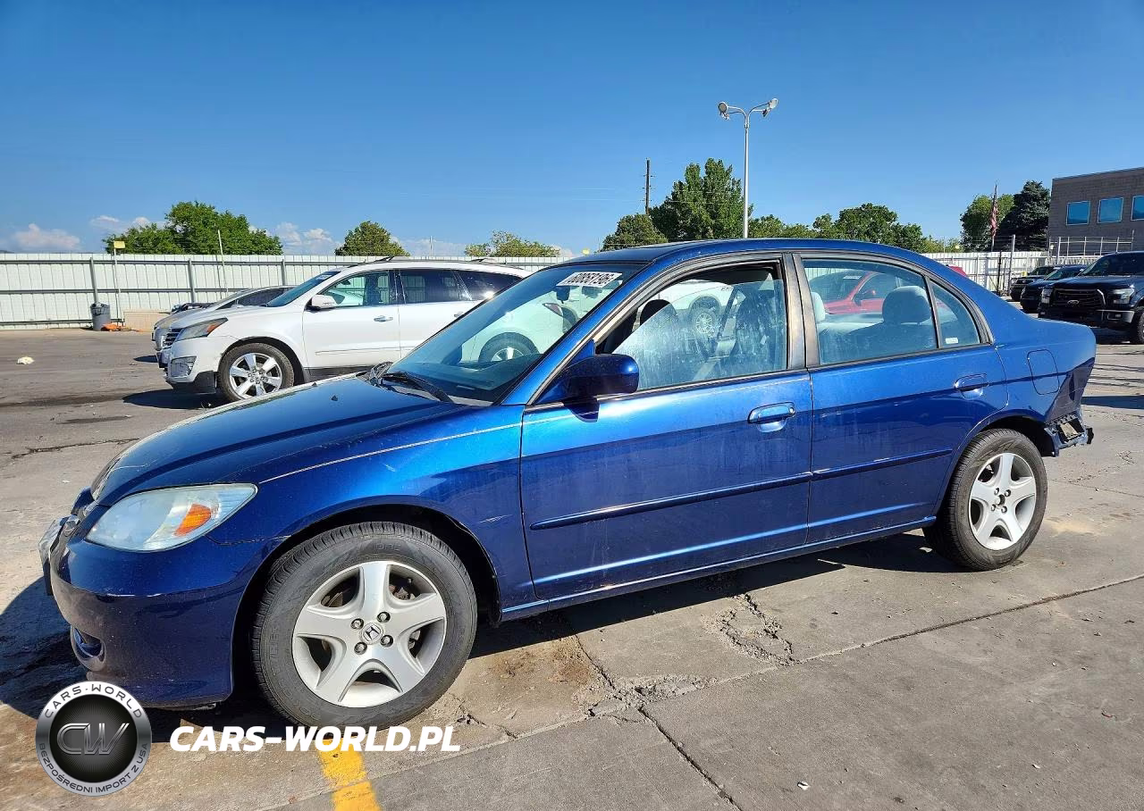 2005 Honda Civic Ex VIN:1HGES26775L006983 - 1