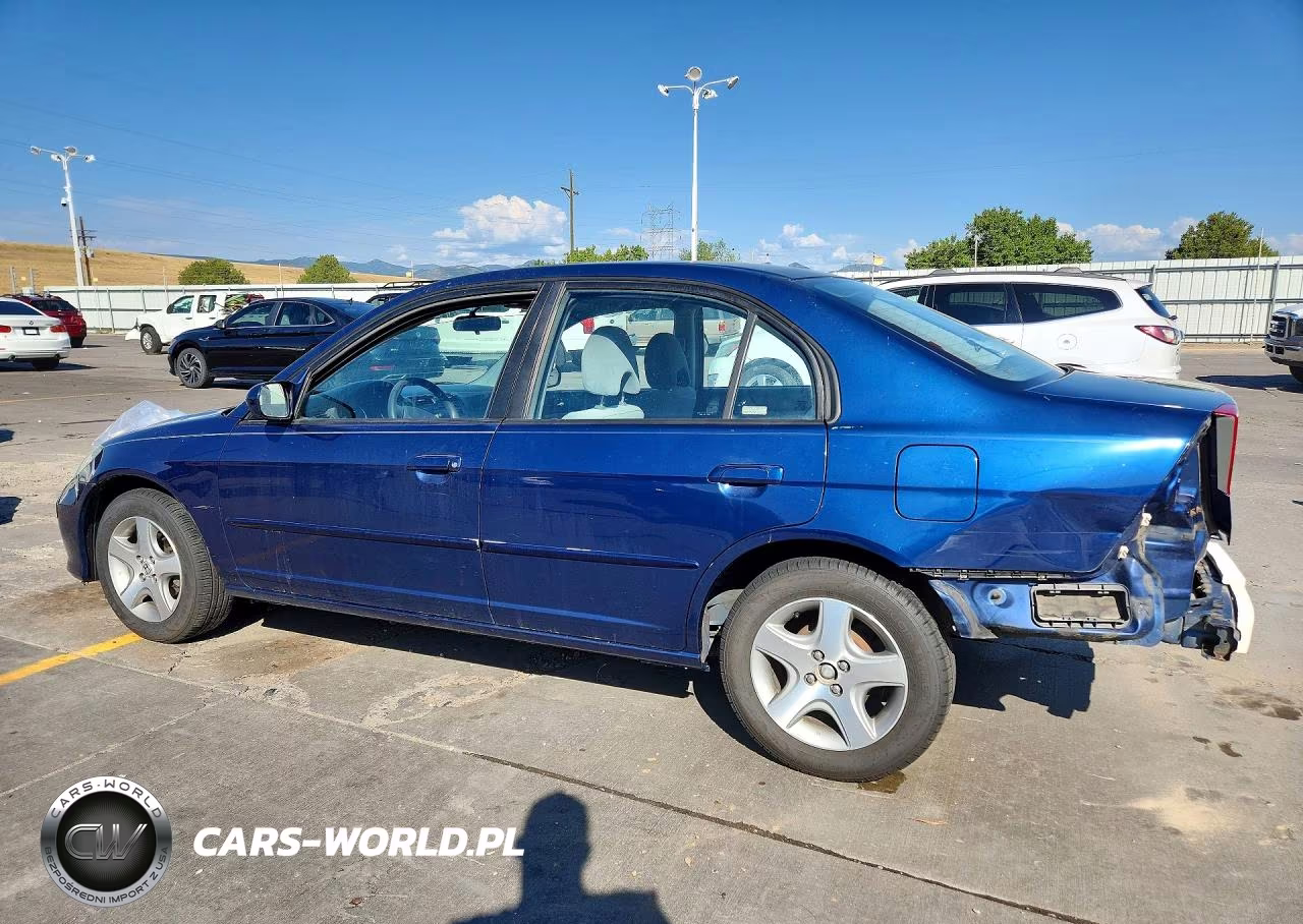 2005 Honda Civic Ex VIN:1HGES26775L006983 - 2
