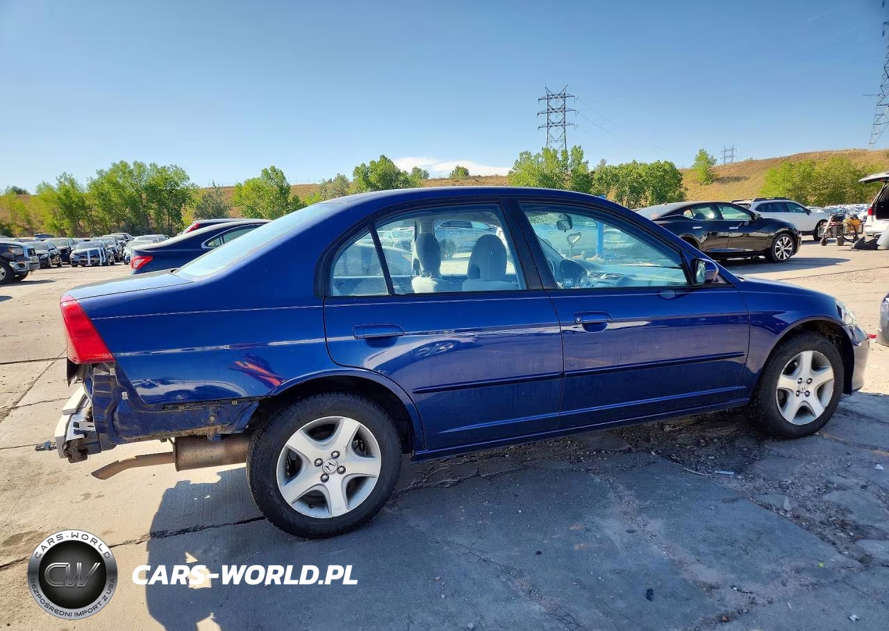2005 Honda Civic Ex VIN:1HGES26775L006983 - 3