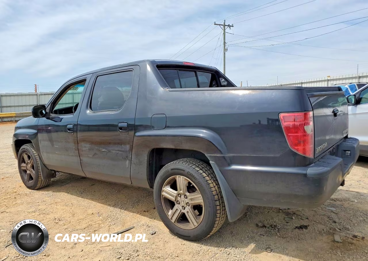 2009 Honda Ridgeline Rtl VIN:5FPYK16589B102786 - 2