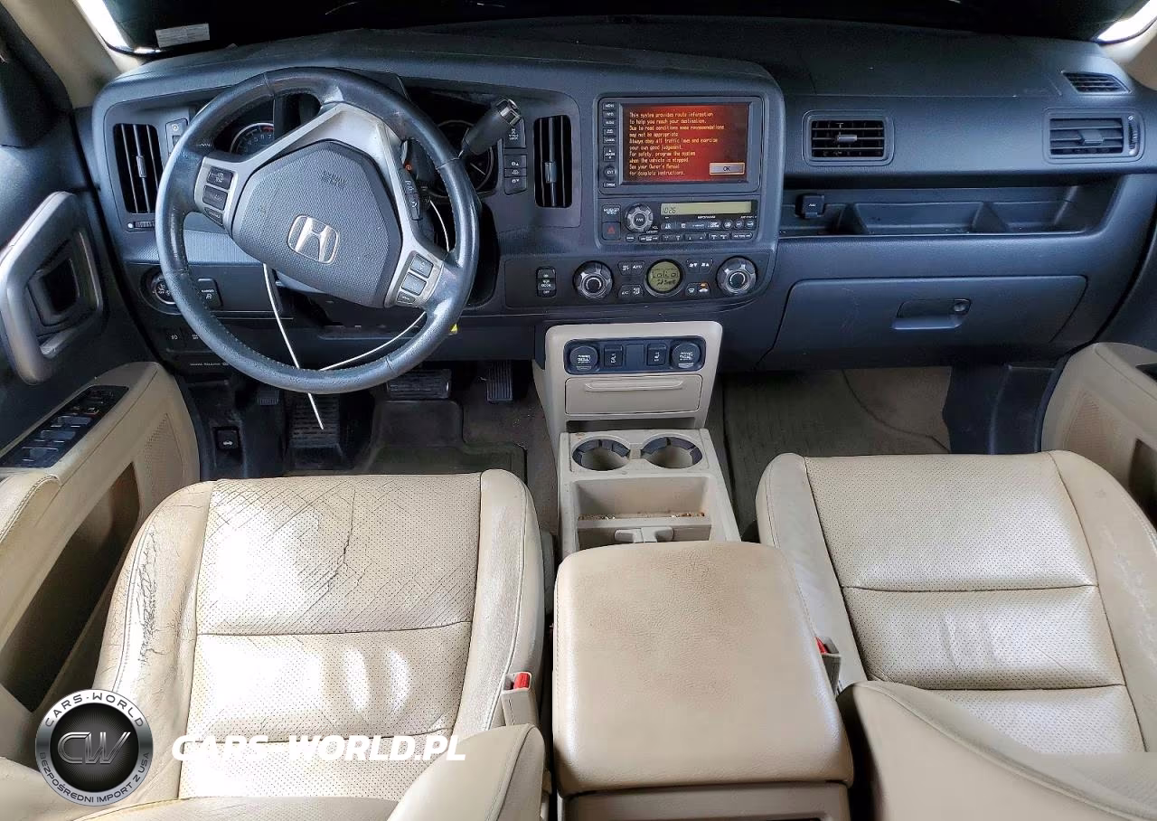 2009 Honda Ridgeline Rtl VIN:5FPYK16589B102786 - 8