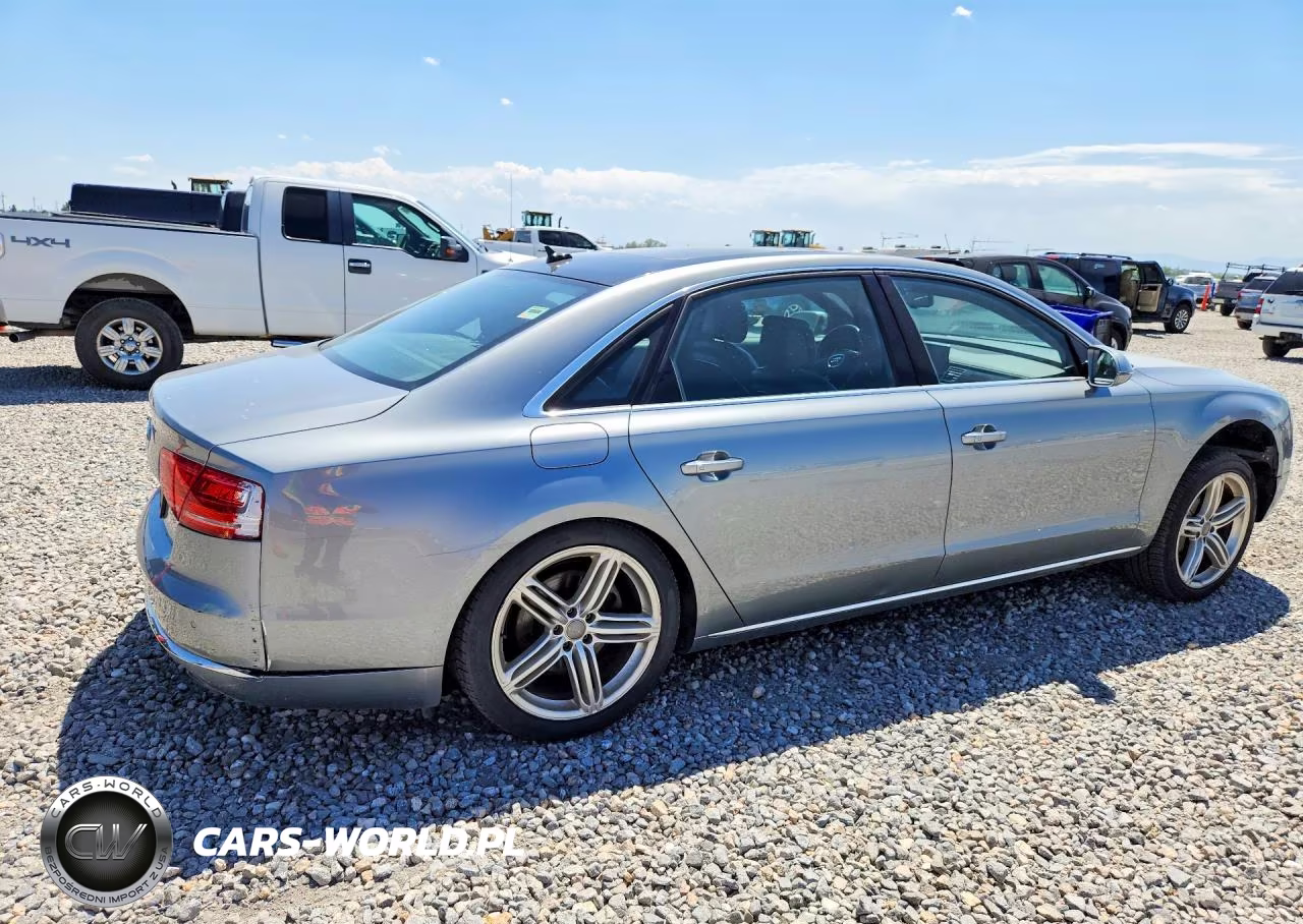 2013 Audi A8 L Quattro VIN:WAURGAFD0DN019947 - 3