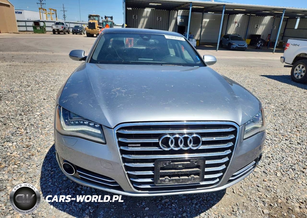 2013 Audi A8 L Quattro VIN:WAURGAFD0DN019947 - 5