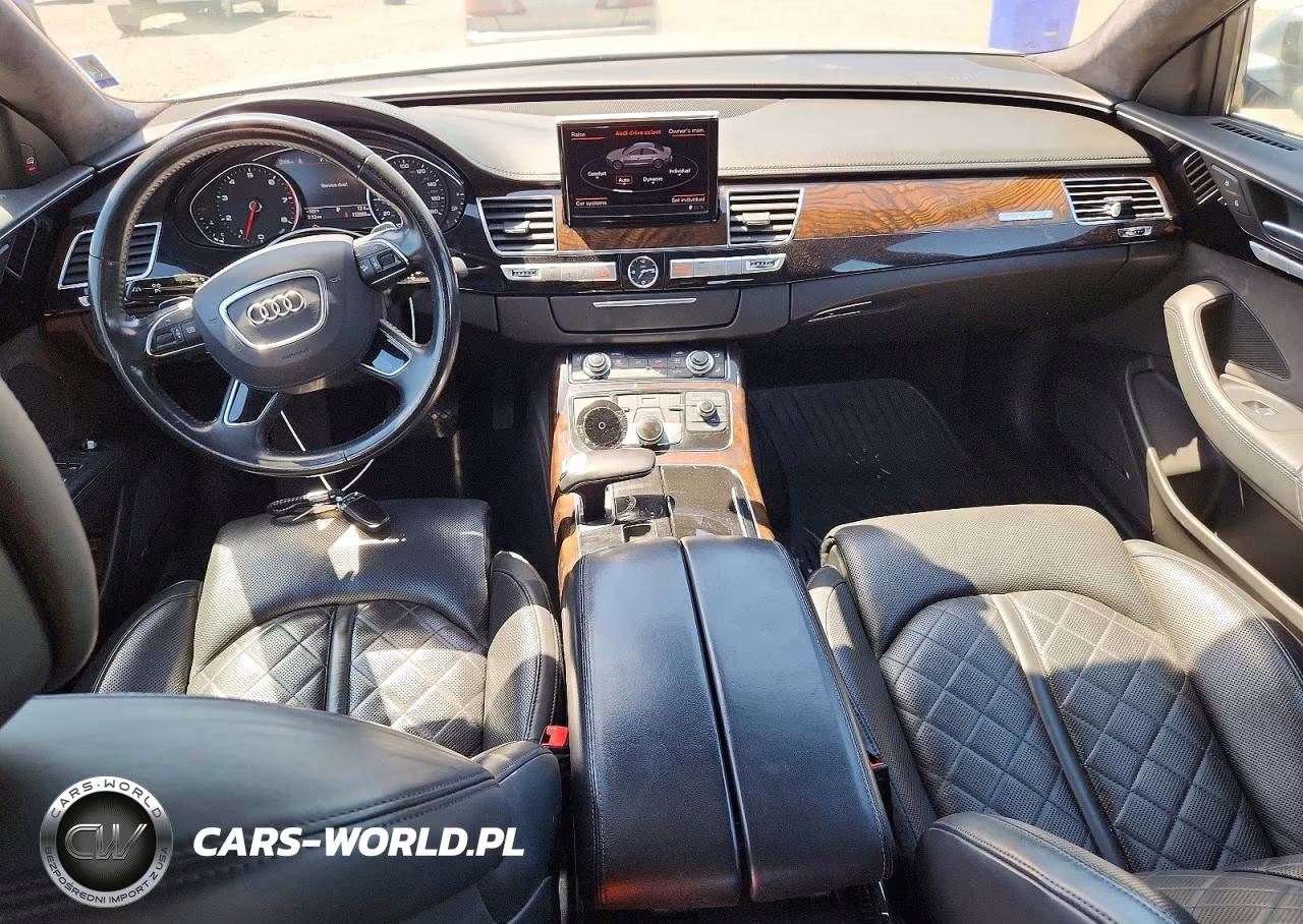 2013 Audi A8 L Quattro VIN:WAURGAFD0DN019947 - 8