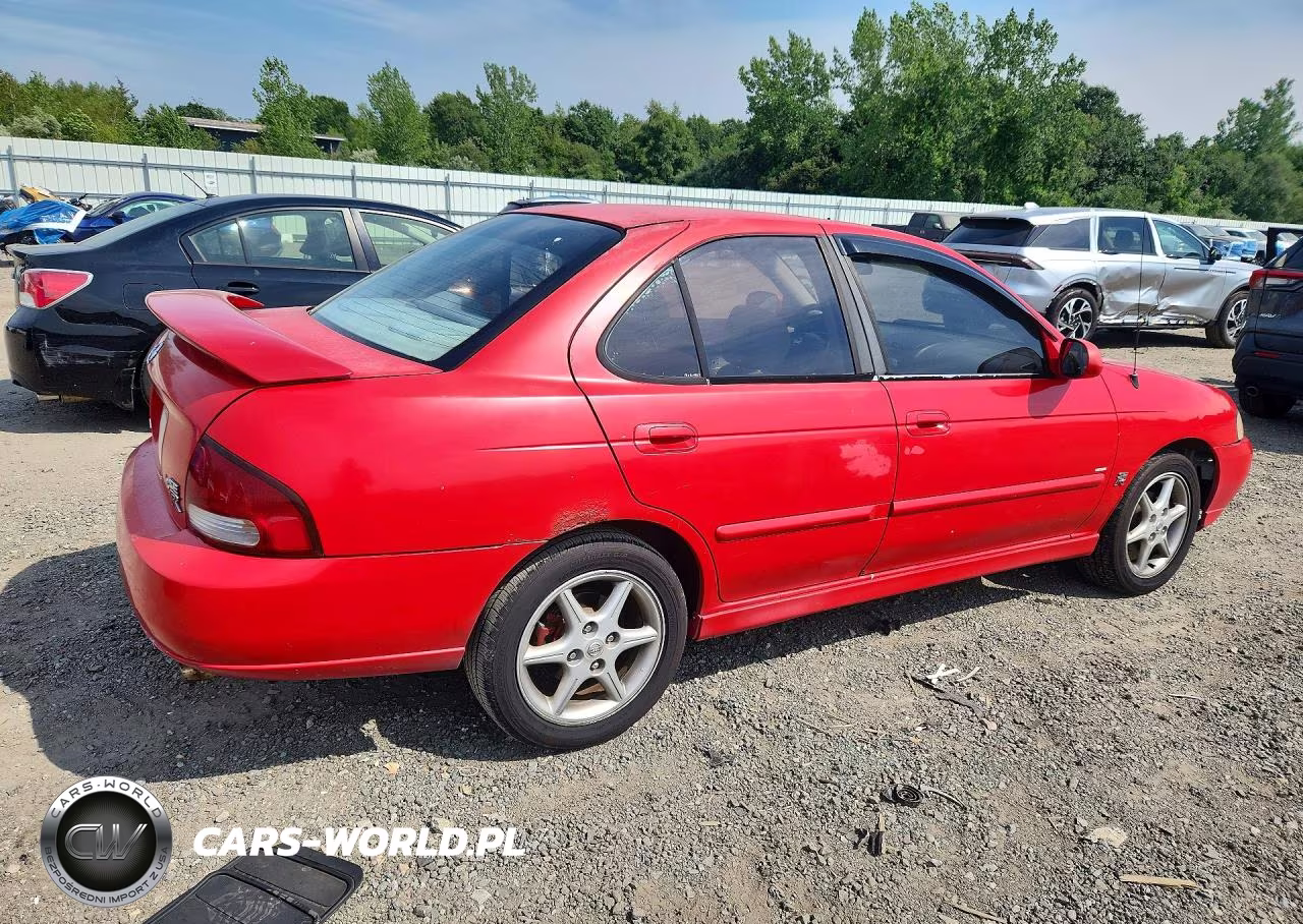 2003 Nissan Sentra Se-R Spec V VIN:3N1AB51D13L722536 - 3